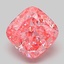 2.08 Ct. Fancy Vivid Pink Cushion Lab Grown Diamond