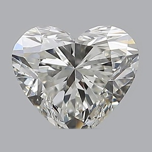 Heart diamond — real photo