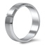 Notched Matte Wedding Ring, smallview