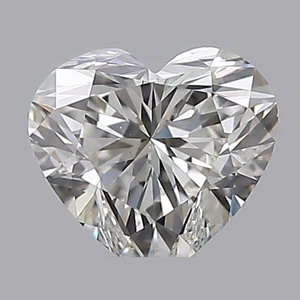 Heart diamond — real photo