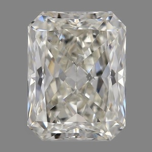 Radiant diamond — real photo