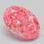 2.11 Ct. Fancy Vivid Pink Oval Lab Grown Diamond