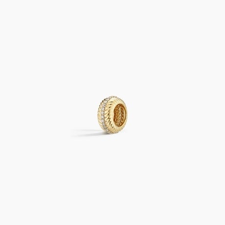 Leaf Lab Diamond Rondelle Charm