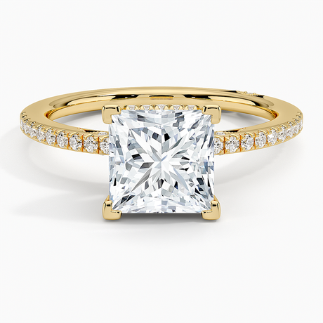 18K Yellow Gold Simply Tacori Classic Diamond Ring (1/5 ct. tw.)