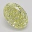 1.51 Ct. Fancy Yellow Oval Diamond