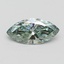1.05 Ct. Fancy Intense Green Marquise Lab Grown Diamond