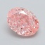 2.08 Ct. Fancy Vivid  Pink Oval Lab Grown Diamond