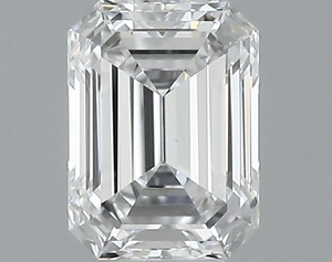 Emerald diamond — real photo