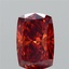 1.50 Ct. Fancy Intense Brownish Orange Cushion Lab Grown Diamond