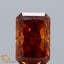 0.96 Ct. Fancy Deep  Orange Radiant Lab Grown Diamond