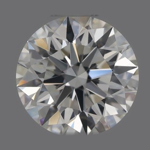 Round diamond — real photo