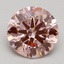 3.00 Ct. Fancy Intense Pink Round Lab Grown Diamond