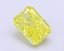 1.66 Ct. Fancy Vivid Yellow Radiant Lab Grown Diamond