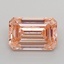 3.03 Ct. Fancy Intense  Pink Emerald Lab Grown Diamond