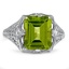 Edwardian Peridot Vintage Ring