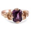 Retro Alexandrite Cocktail Ring
