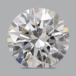 Round diamond — real photo
