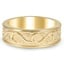 Custom Eternity Vine Mixed Polish Ring
