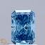 1.04 Ct. Fancy Vivid Blue Radiant Lab Grown Diamond