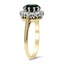 The Eaton Ring, smalltop view on a hand