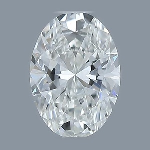 Oval diamond — real photo