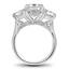 Three Stone Cushion Diamond Ring, smallview