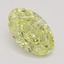 1.03 Ct. Fancy Yellow Oval Diamond