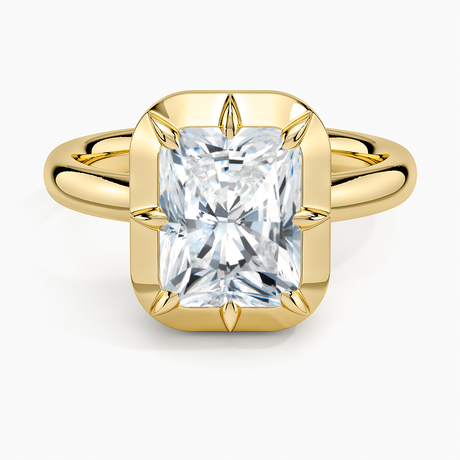 Harper Bezel Prong Solitaire Ring