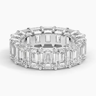 Emerald Eternity Lab Diamond Ring (8 ct. tw.)