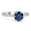 Modern Sapphire Vintage Ring