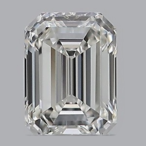 Emerald diamond — real photo