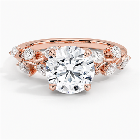14K Rose Gold Amaranta Diamond Ring (1/2 ct. tw.)