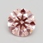 1.81 Ct. Fancy Vivid Pink Round Lab Grown Diamond