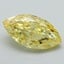 5.26 Ct. Fancy Vivid Yellow Marquise Lab Grown Diamond