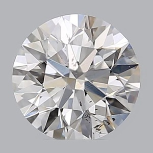 Round diamond — real photo