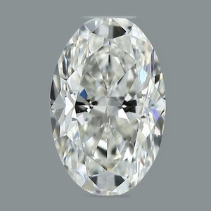 Oval diamond — real photo