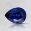 7.1x5.4mm Blue Pear Sapphire