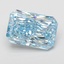 4.01 Ct. Fancy Vivid Blue Radiant Lab Grown Diamond