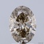 1.93 Ct. Fancy Vivid Blue Oval Lab Grown Diamond