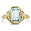 Victorian Aquamarine Vintage Ring