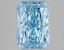 2.07 Ct. Fancy Vivid Blue Radiant Lab Grown Diamond