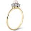 The Ennis Ring, smalltop view on a hand