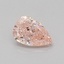 0.53 Ct. Fancy Vivid Pink Pear Lab Grown Diamond
