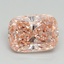 2.03 Ct. Fancy Vivid Pink Cushion Lab Grown Diamond