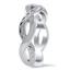 Engraved Infinity Band, smallside view