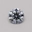 0.31 Ct. Fancy Intense Blue Round Lab Grown Diamond