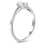 The Misi Ring, smalltop view on a hand