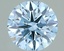 1.04 Ct. Fancy Vivid  Blue Round Lab Grown Diamond