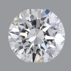 Round diamond — real photo