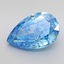 5.03 Ct. Fancy Vivid Blue Pear Lab Grown Diamond